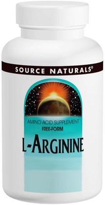 Source Naturals, L-Arginine, Free Form, 1000 mg, 100 Tablets ,المكملات الغذائية، والأحماض الأمينية، ل أرجينين