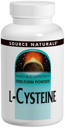 Source Naturals, L-Cysteine, 3.53 oz (100 g) ,المكملات الغذائية، الأحماض الأمينية، السيستين l