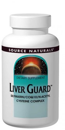 Source Naturals, Liver Guard, 120 Tablets ,والصحة، ودعم الكبد