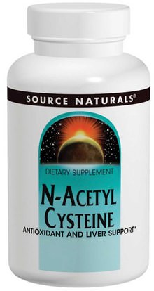 Source Naturals, N-Acetyl Cysteine, 600 mg, 120 Tablets ,المكملات الغذائية، والأحماض الأمينية، ناك (ن أستيل السيستين)