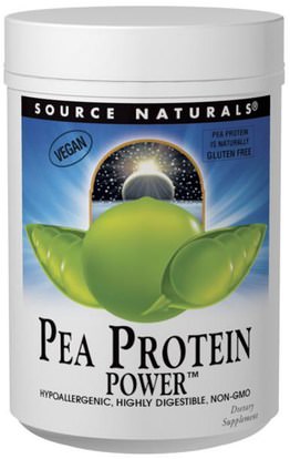 Source Naturals, Pea Protein Power, 32 oz (907 g) ,والمكملات الغذائية، والبروتين