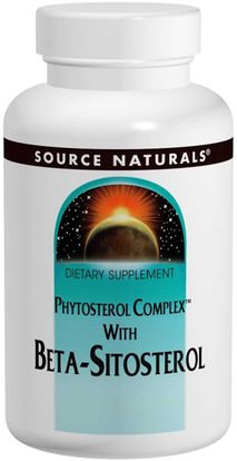 Source Naturals, Phytosterol Complex with Beta Sitosterol, 113 mg, 180 Tablets ,المكملات الغذائية، فيتوستيرولس، سيتوستيرول بيتا