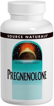 Source Naturals, Pregnenolone, 50 mg, 120 Tablets ,المكملات الغذائية، بريغنينولون 50 ملغ