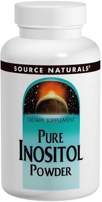 Source Naturals, Pure Inositol Powder, 8 oz (226.8 g) ,الفيتامينات، إينوزيتول