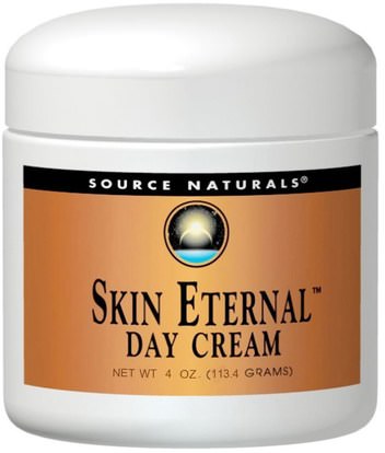 Source Naturals, Skin Eternal Day Cream, 4 oz (113.4 g) ,الصحة، المرأة، ألفا حمض الليبويك الكريمات رذاذ، الكريمات المستحضرات، الأمصال