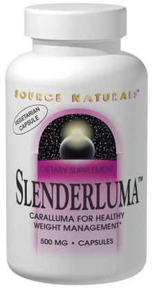Source Naturals, Slenderluma, 500 mg, 60 Capsules ,الصحة، النظام الغذائي، سليلوما كارالوما