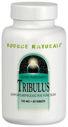 Source Naturals, Tribulus Extract, 750 mg, 60 Tablets ,الرياضة، تريبولوس
