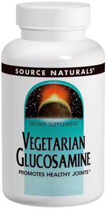 Source Naturals, Vegetarian Glucosamine, 120 Tablets ,المكملات الغذائية، الجلوكوزامين