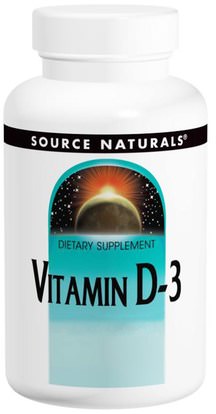 Source Naturals, Vitamin D-3, 400 IU, 200 Tablets ,الفيتامينات، فيتامين d3