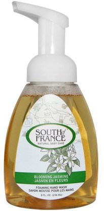 South of France, Foaming Hand Wash, Blooming Jasmine, 8 fl oz (236 ml) ,حمام، الجمال، الصابون، رغوة الصابون