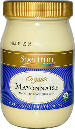 Spectrum Naturals, Organic Mayonnaise, 16 fl oz (473 ml) ,الطعام، التوابل، المايونيز، الضمادات والتوابل