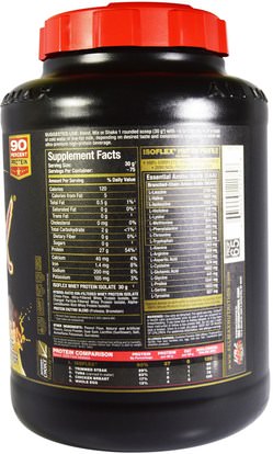 رياضات ALLMAX Nutrition, Isoflex, 100% Ultra-Pure Whey Protein Isolate (WPI Ion-Charged Particle Filtration), Chocolate Peanut Butter, 5 lbs (2.27 kg)