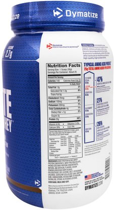والرياضة، والعضلات Dymatize Nutrition, Elite 100% Whey Protein Powder, Cookies & Cream, 32 oz (907 g)