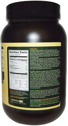 رياضات Optimum Nutrition, Gold Standard, 100% Casein, Natural, French Vanilla, 2 lb (909 g)