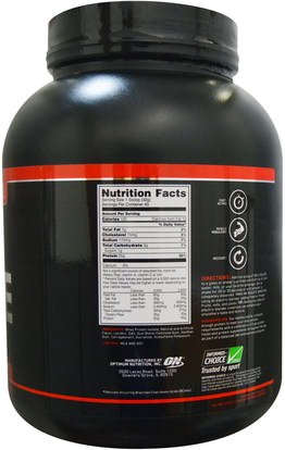 رياضات Optimum Nutrition, Isolate, Vanilla Softserve, 3.03 lb (1.38 kg)