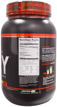 رياضات Optimum Nutrition, Performance Whey, Vanilla Shake, 2.09 lb (950 g)