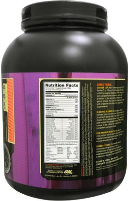 رياضات Optimum Nutrition, Pro Gainer, Strawberry Cream, 5.09 lbs (2.31 kg)