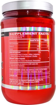 والرياضة، والرياضة، والعضلات BSN, Amino X, Endurance & Recovery Agent, Tropical Pineapple, 15.3 oz (435 g)