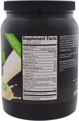 والرياضة، والمكملات الغذائية، والبروتين Bodylogix, Womens Protein Powder, Natural Vanilla Bean, 15.8 oz (448 g)