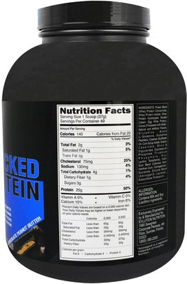 والرياضة، والمكملات الغذائية، بروتين مصل اللبن EVLution Nutrition, Stacked Protein, Chocolate Peanut Butter, 4 lb (1,813 g)