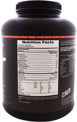 والرياضة، والمكملات الغذائية، بروتين مصل اللبن MET-Rx, Ultramyosyn Whey Isolate, Creamy Vanilla, 80 oz (2.26 kg)