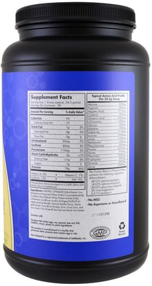 والرياضة، والمكملات الغذائية، بروتين مصل اللبن MRM, Natural Whey, Rich Vanilla, 32.6 oz (923 g)