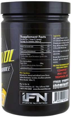 والرياضة، تجريب iForce Nutrition, Xtreme Series, Hemavol Powder, Lemon Drop, 8.5 oz (240 g)