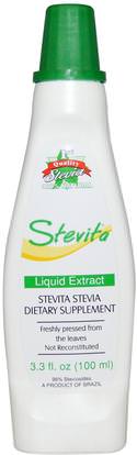 Stevita, Stevia Liquid Extract, 3.3 fl oz (100 ml) ,الغذاء، المحليات
