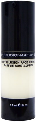 Studio Makeup, Soft Illusion Face Primer, 1 fl oz (30 ml) ,حمام، الجمال، ماكياج، وجه الاشعال