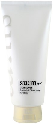 Su:m37, Skin Saver, Essential Cleansing Cream, 200 ml ,حمام، الجمال، تجميل الوجه، كير