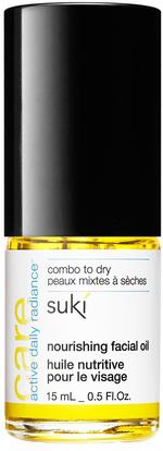 Suki Inc., Care, Nourishing Facial Oil, 0.5 fl oz (15 ml) ,الصحة، الجلد، حمام، زيوت التجميل، العناية بالوجه الزيوت، الجمال، العناية بالوجه