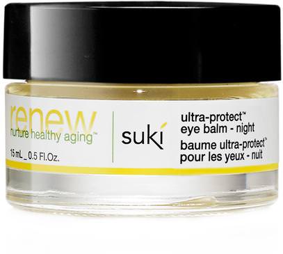 Suki Inc., Renew, Ultra-Protect Eye Balm - Night, 0.5 fl oz (15 ml) ,الجمال، كريمات العين