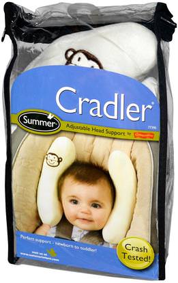 Summer Infant, Cradler, Adjustable Head Support ,الأطفال الصحة، الطفل، الأطفال، اكسسوارات السفر للطفل
