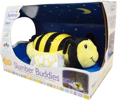 Summer Infant, Slumber Buddies, Bumble Bee Betty, 1 Slumber Buddie ,صحة الطفل، ألعاب أطفال، الطفل، الأطفال