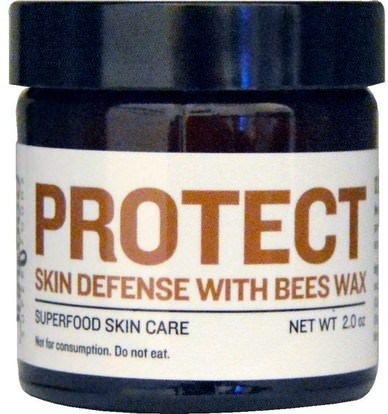 Sunfood, Protect Skin Defense with Bees Wax, Superfood Skin Care, 2.0 oz ,والصحة، والعناية بالبشرة