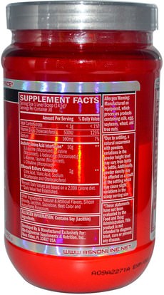 المكملات الغذائية، والأحماض الأمينية، بكا (متفرعة سلسلة الأحماض الأمينية)، والرياضة، والرياضة BSN, Amino X, Effervescent BCAA Formula, Watermelon, 15.3 oz (435 g)
