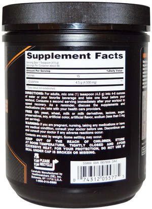 المكملات الغذائية، الأحماض الأمينية، l الجلوتامين، l الجلوتامين مسحوق، الرياضة، الرياضة Body Fortress, 100% Pure Glutamine Powder, 10.6 oz (300 g)