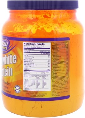 المكملات الغذائية، والأحماض الأمينية، ل سيرين، والبروتين Now Foods, Sports, Eggwhite Protein, 1.2 lbs (544 g)