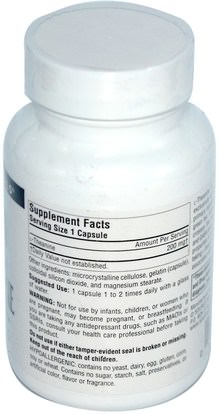 المكملات الغذائية، والأحماض الأمينية، ل الثيانين Source Naturals, L-Theanine, 200 mg, 60 Capsules