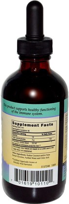 والمكملات الغذائية، والمضادات الحيوية، والسوائل إشنسا، والصحة، ونظام المناعة Herbs for Kids, Sweet Echinacea, 4 fl oz (120 ml)