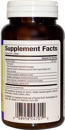 المكملات الغذائية، المضادات الحيوية، إشنسا Natural Factors, Anti-V Formula, with Clinically Proven Echinamide, 120 Softgels