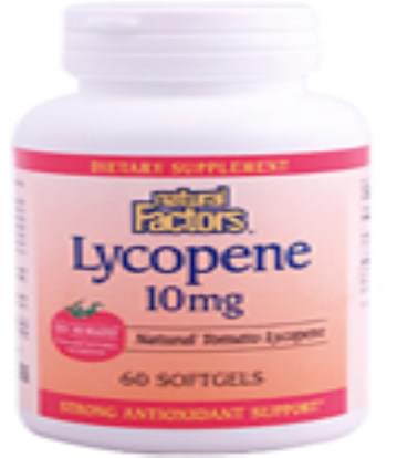المكملات الغذائية، مضادات الأكسدة، الليكوبين Natural Factors, Lycopene, 10 mg, 60 Softgels