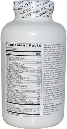 المكملات الغذائية، مضادات الأكسدة، الفيتامينات Life Enhancement, Durk Pearson & Sandy Shaws, Personal Radical Shield, 336 Capsules