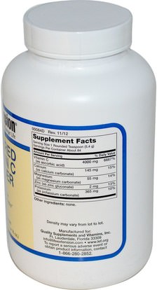 المكملات الغذائية، مضادات الأكسدة، الفيتامينات Life Extension, Buffered Vitamin C Powder, 16 oz (454 g)