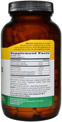 المكملات الغذائية، بيتين هكل، الجلوكوزامين هيدروكلوريد Country Life, Betaine Hydrochloride, with Pepsin, 600 mg, 250 Tablets