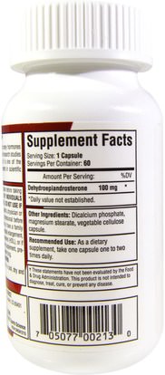 المكملات الغذائية، ديا AST Sports Science, DHEA 100, 100 mg, 60 Veggie Caps