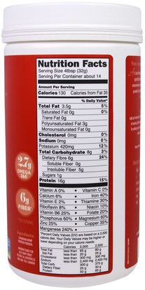المكملات الغذائية، إيفا أوميجا 3 6 9 (إيبا دا)، منتجات القنب، مسحوق بروتين القنب Just Hemp Foods, 50% Hemp Protein Powder, 16 oz (454 g)