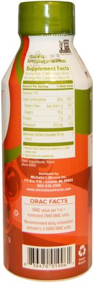 المكملات الغذائية، مقتطفات الفاكهة، الكرز (الفاكهة السوداء البرية)، مضادات الأكسدة Michelles Miracle, Original Montmorency,Tart Cherry Concentrate, 16 fl oz (473 ml)