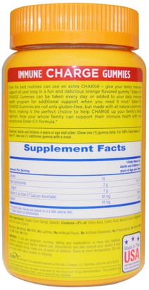 منتجات حساسة للحرارة، المكملات الغذائية، غوميز Natures Bounty, Immune Charge Gummies, 60 Gummies