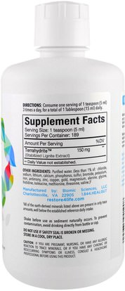 المكملات الغذائية، المعادن، المعادن السائلة Restore, For Gut Health Mineral Supplement, 32 fl oz (946 ml)